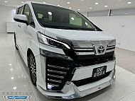 Toyota Vellfire 2.5 CVT Sunroof 2015 White Android Player Body kit